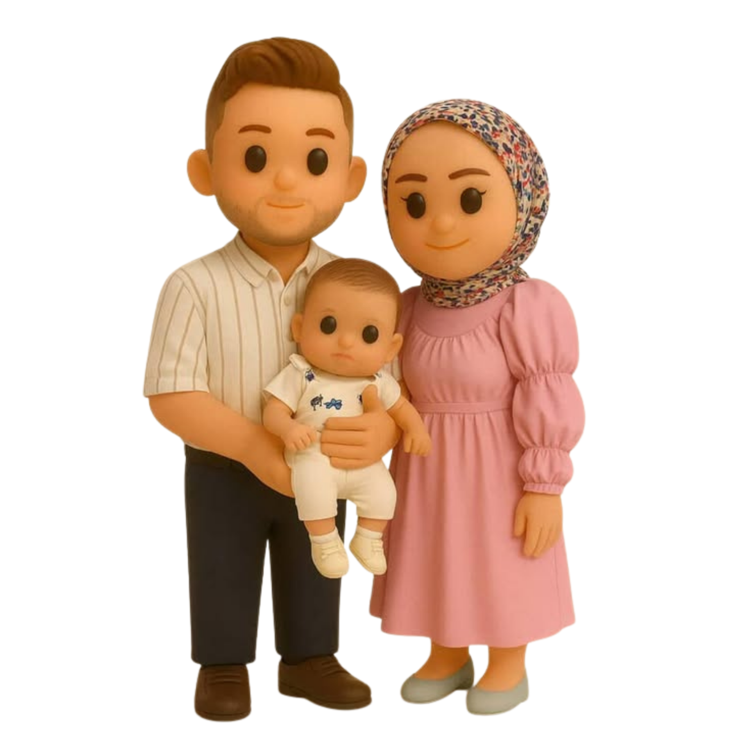 Kişiye Özel 3D Mini Figürler