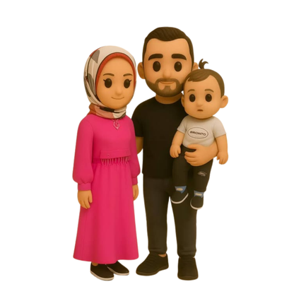 Kişiye Özel 3D Mini Figürler