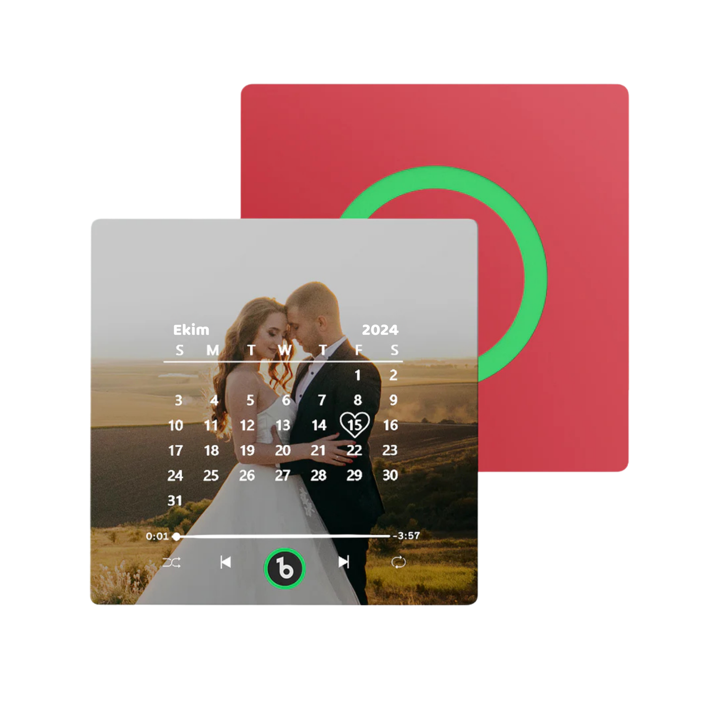 Takvimli Aşk Magneti