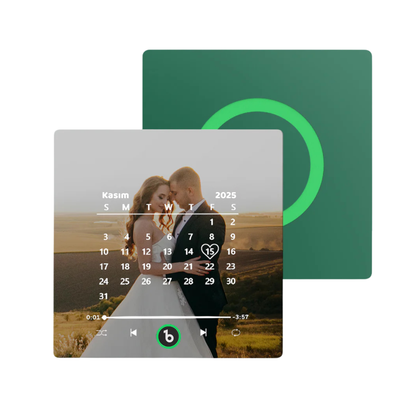 Takvimli Aşk Magneti