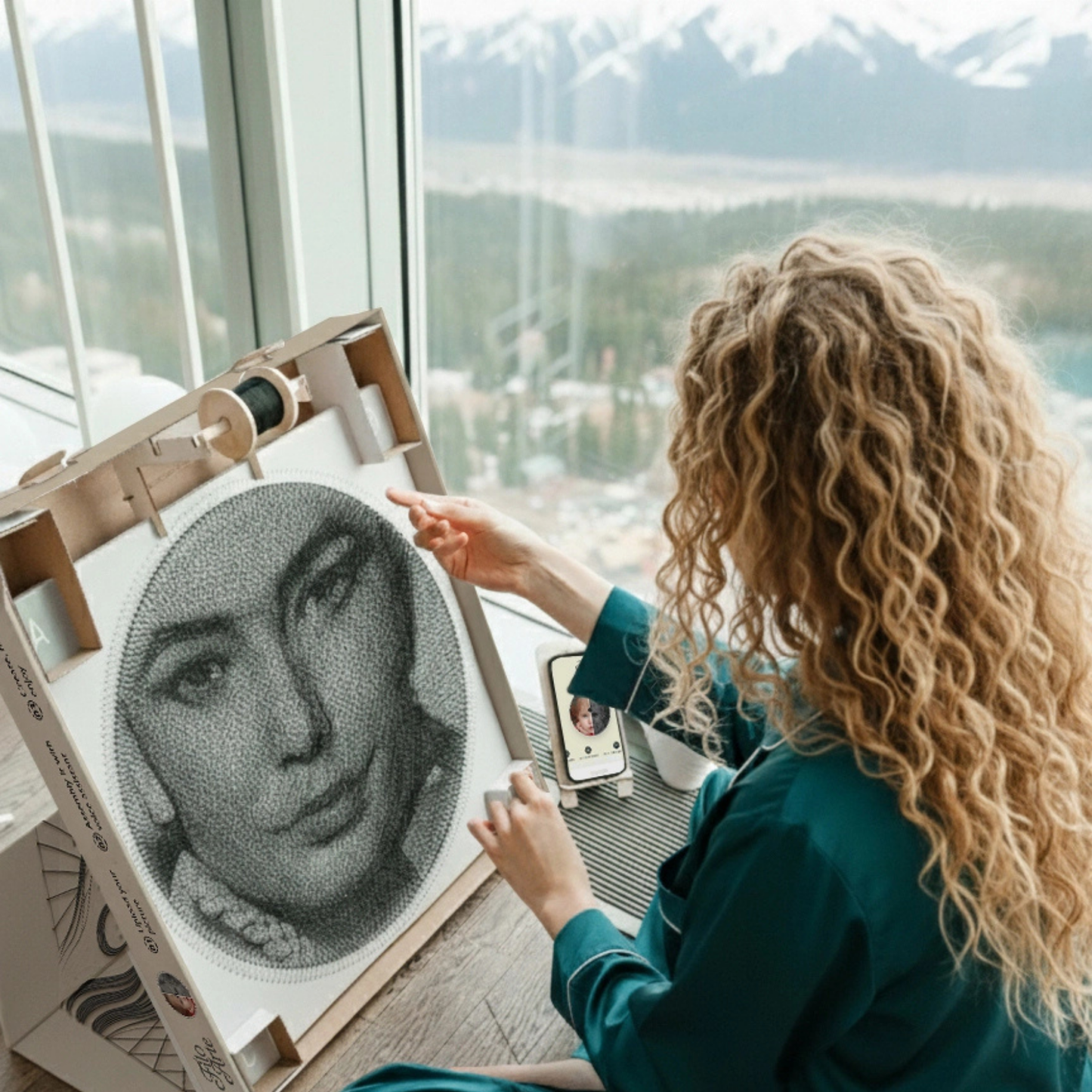 String Kendin Yap Tablo Kiti