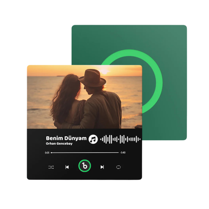 Müzikli Anı Magneti